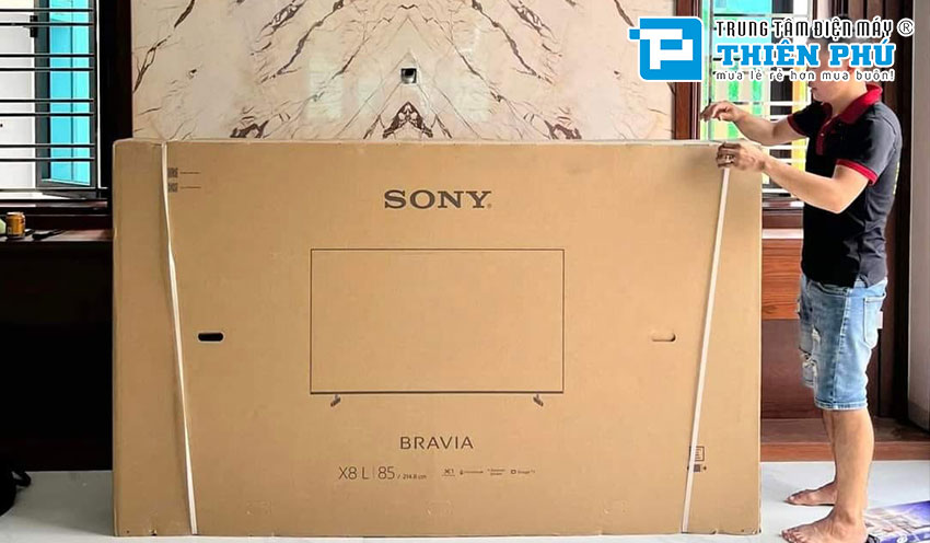 Tivi Sony 4K KD-85X80L, chiếc tivi màn hình khủng 85 inch mà giá cực phải chăng