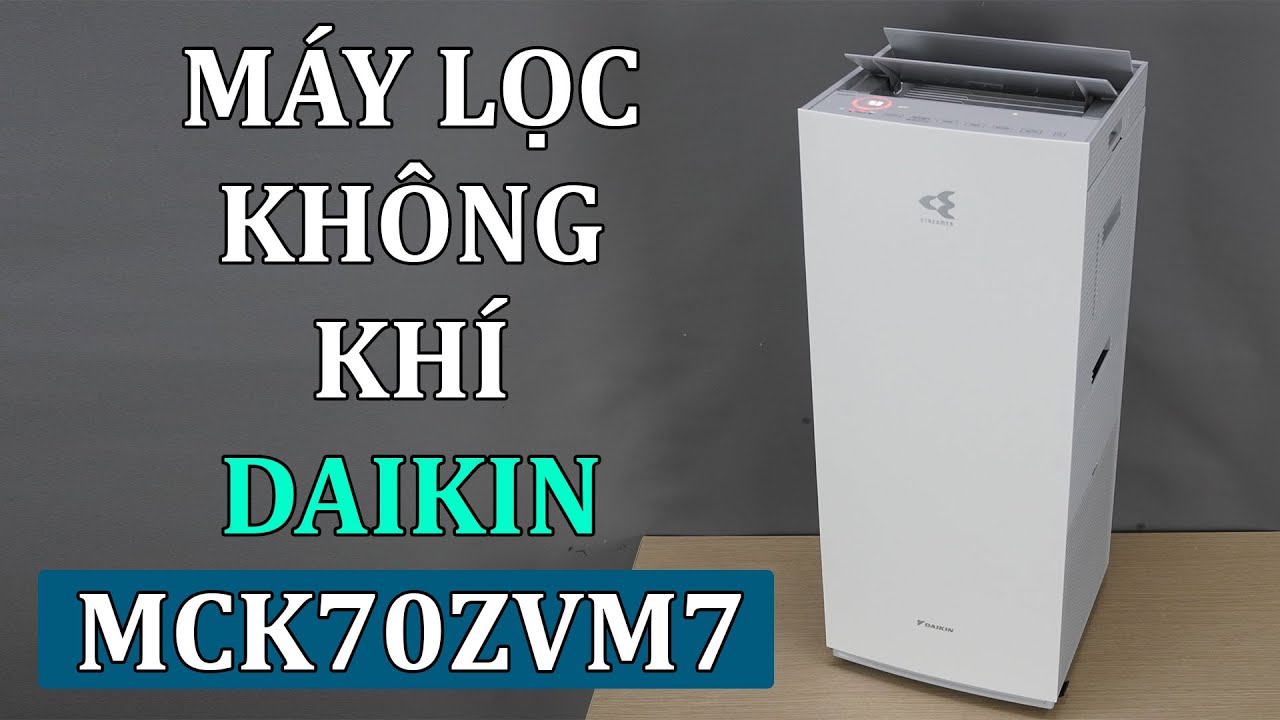 Tổng quan về máy lọc không khí Daikin MCK70ZVM7-W có đặc điểm gì nổi bật?