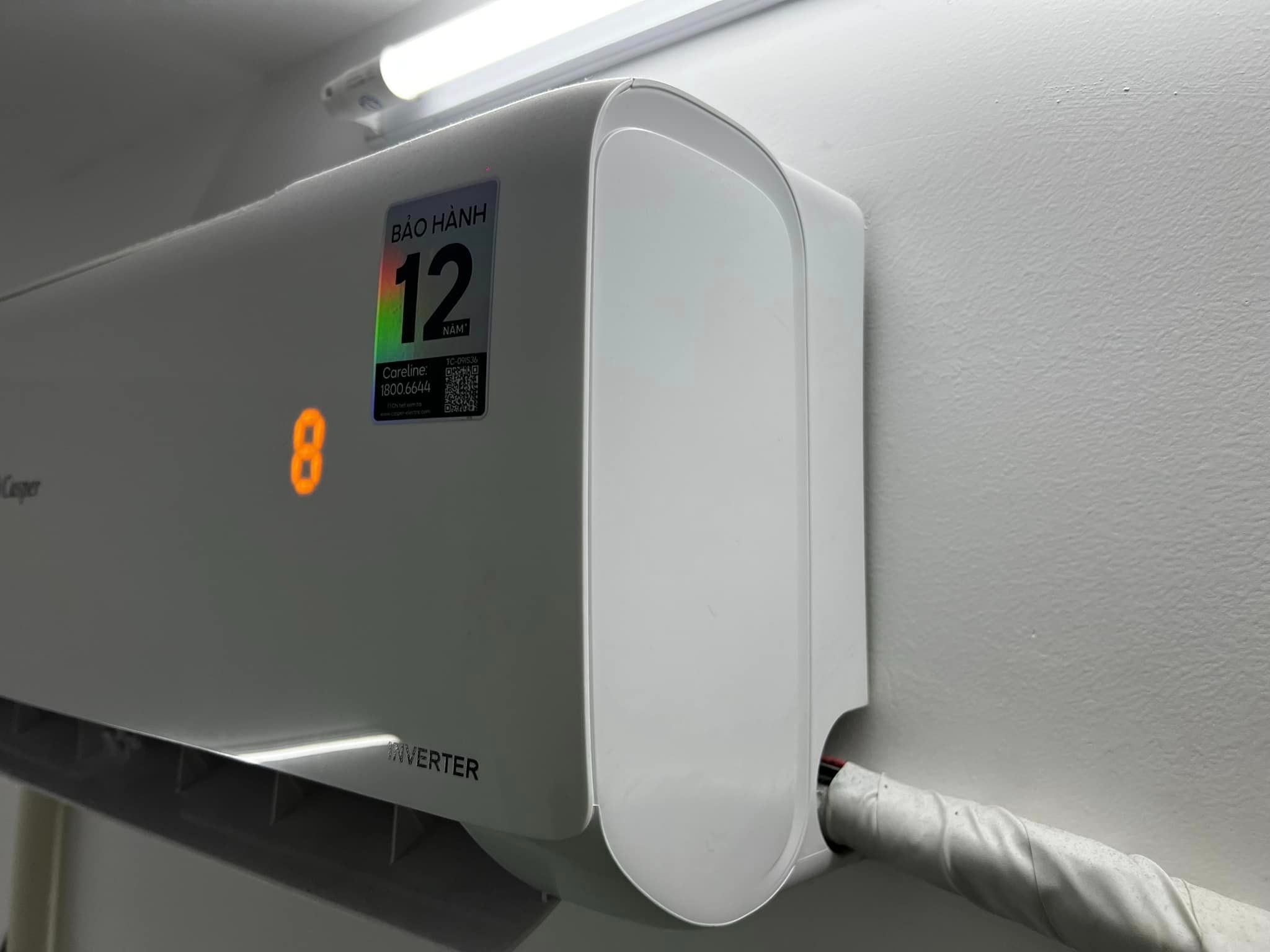 Sử dụng điều hòa Casper inverter TC-09IS36 một ngày 8 tiếng hết bao nhiêu tiền điện?
