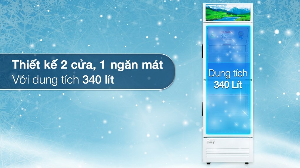 Tủ mát Sanaky VH-408W3L dòng tủ mát công nghệ đỉnh cao, giải pháp tiết kiệm điện hoàn hảo