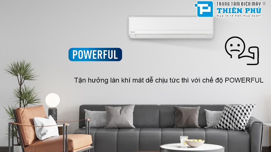 Hướng dẫn sử dụng chế độ làm lạnh Powerful trên điều hòa Panasonic