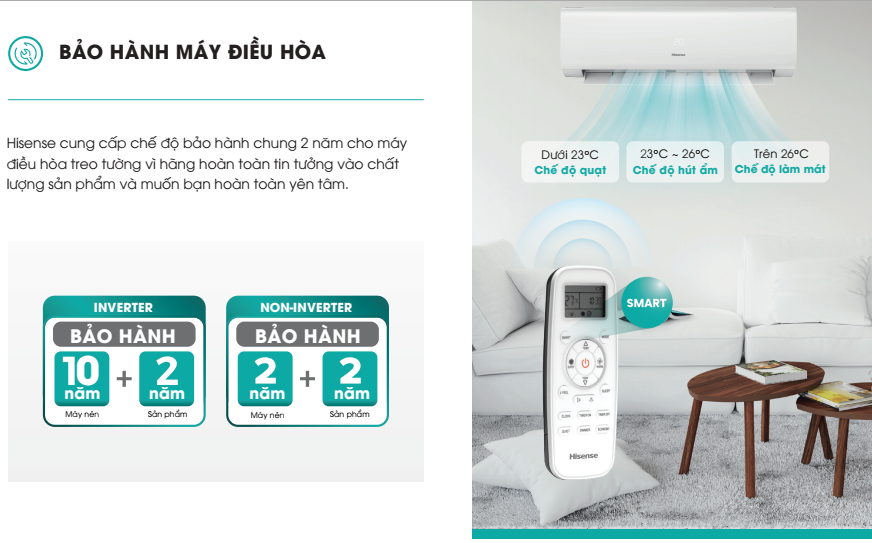 điều hòa hisense