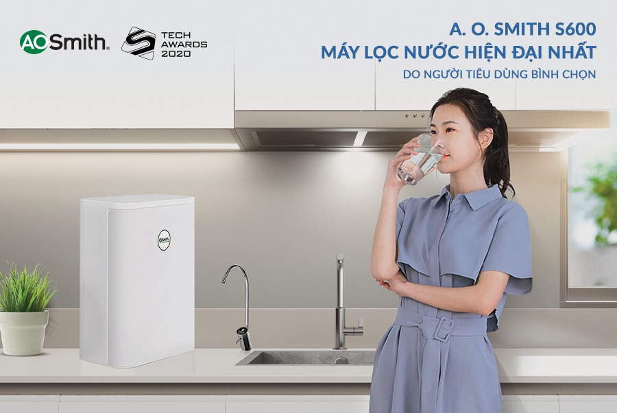 Giới thiệu về máy lọc nước AO Smith S600