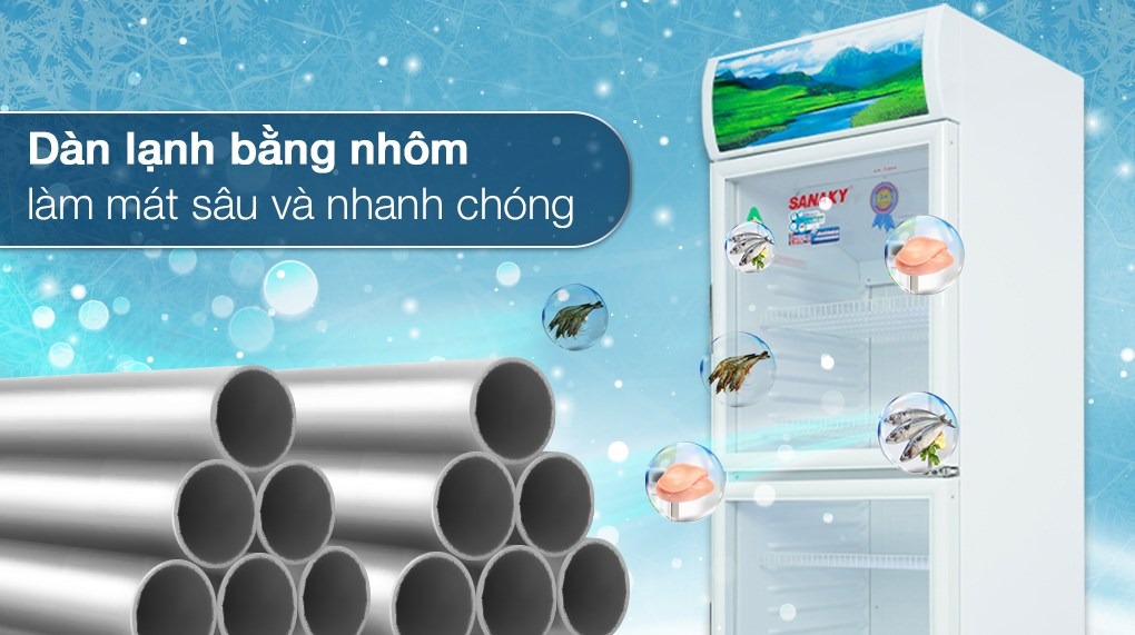 Tủ mát Sanaky VH-408W3L dòng tủ mát công nghệ đỉnh cao, giải pháp tiết kiệm điện hoàn hảo