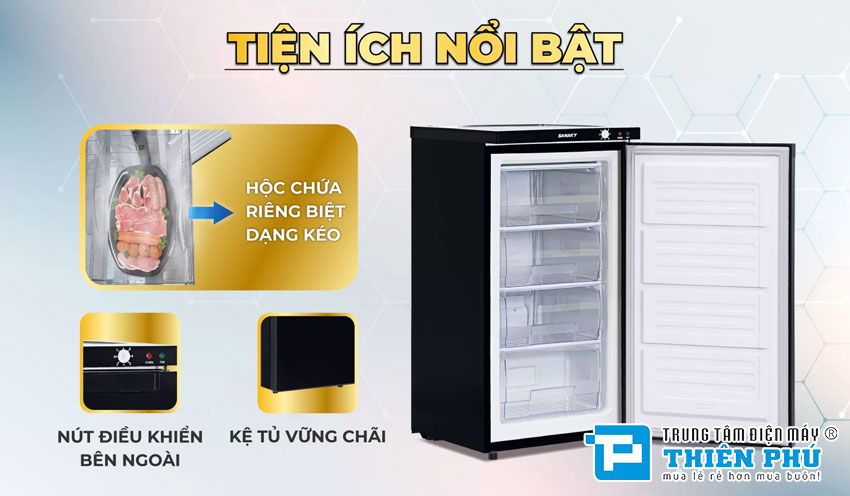 Tủ đông Sanaky VH-160K3 vì sao được nhiều người mua? 5 lý do khiến nó được yêu thích