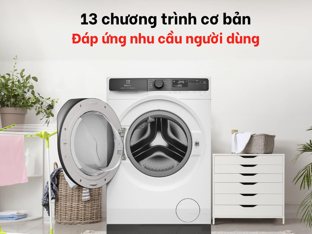 máy giặt Electrolux cửa trước EWF1143R7WC 11kg