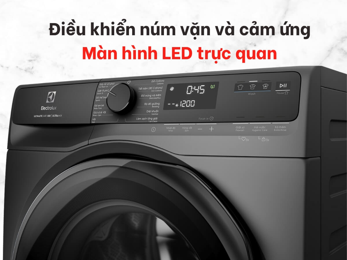 Top 5 máy giặt Electrolux bán chạy nhất tháng 9/2024