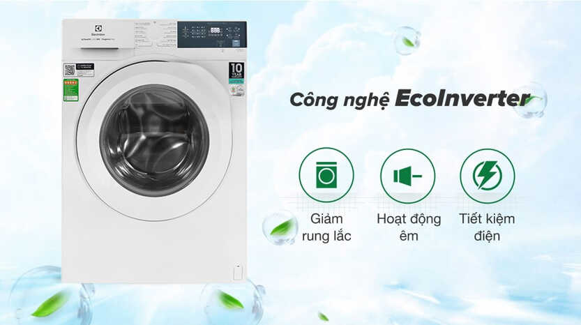 Đánh giá máy giặt Electrolux inverter EWF1024D3WC 10kg mới nhất 2024