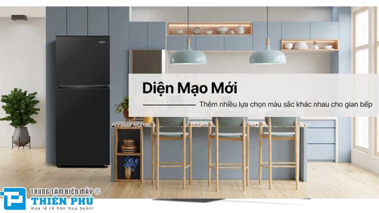 Tủ lạnh Aqua inverter AQR-T160FA(BS) lựa chọn hoàn hảo cho không gian sống hiện đại