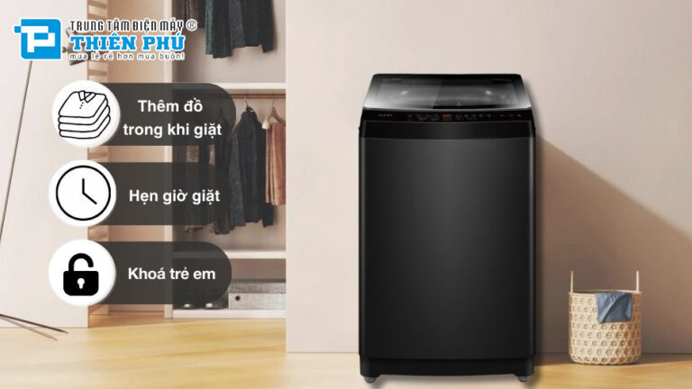 Máy Giặt Aqua 8 Kg AWM8-316K(B) Giải Pháp Giặt Giũ Tiện Lợi Cho Gia Đình 3-5 Thành Viên