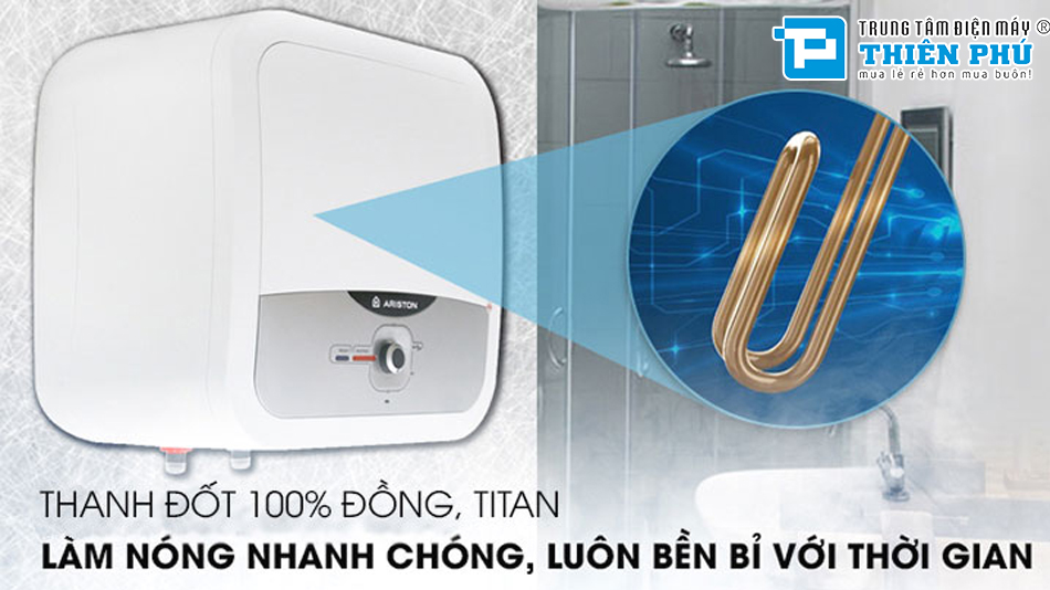 Bình nóng lạnh Ariston dùng nước giếng khoan được không?