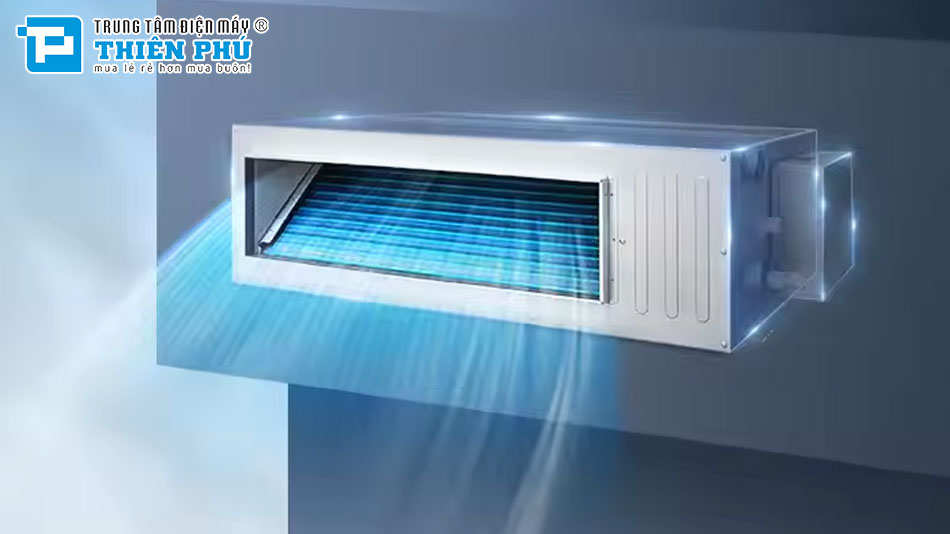 Điều hòa nối ống gió Gree 2 chiều 18000btu inverter GUD50PS1/A-S/GUD50W1/NhA-S