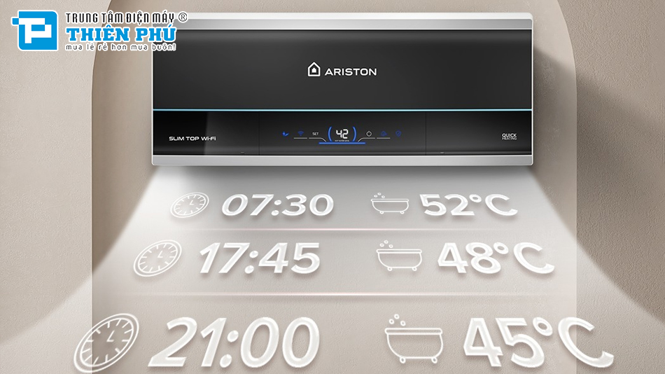 bình nóng lạnh Ariston giá rẻ Slim3 20 Top Wifi