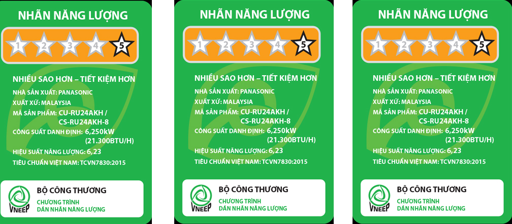 Điều hòa Panasonic 24000 1 chiều CU/CS-RU24AKH-8 - Mát hơn, tiết kiệm điện hơn