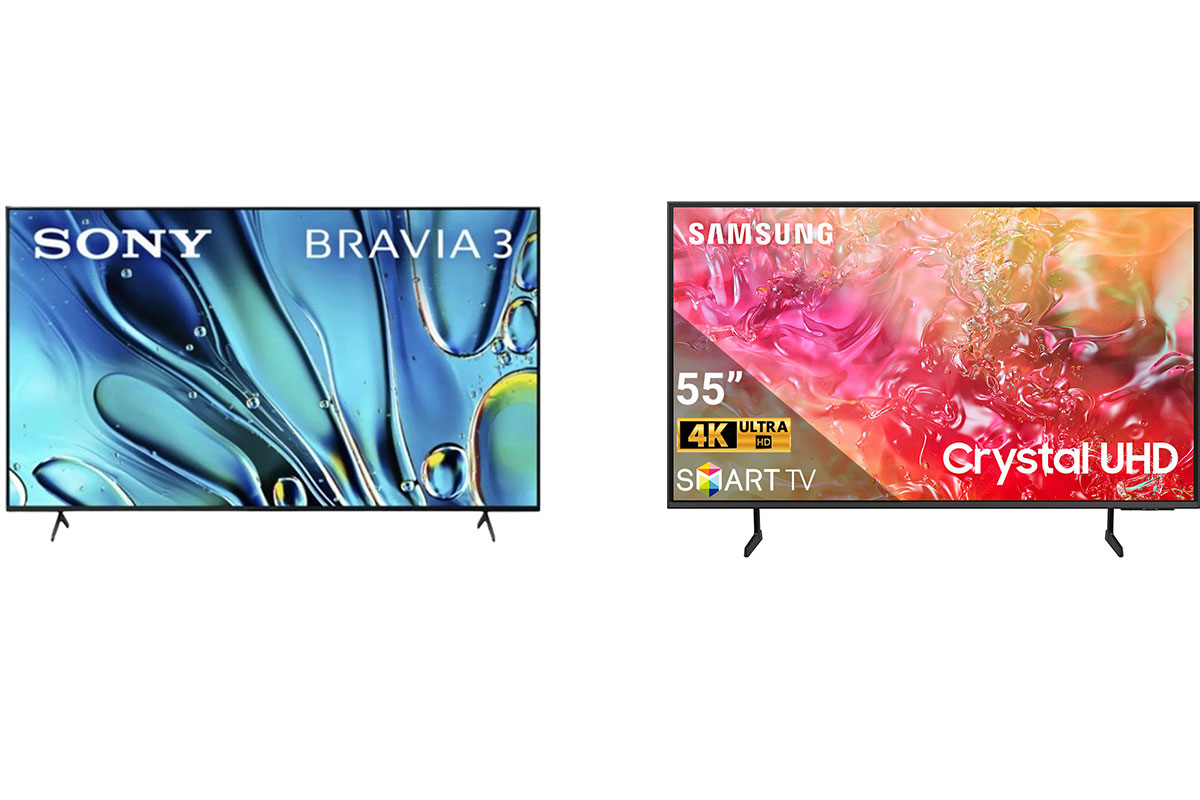 So sánh chất lượng giữa tivi Sony K-55S30 và tivi Samsung UA55DU7700KXXV