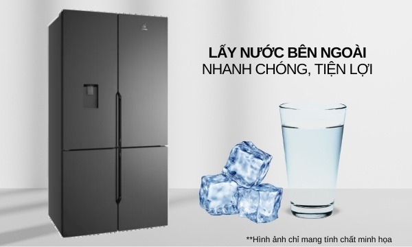 Vòi lấy nước ngoài nhanh chóng, tiện lợi