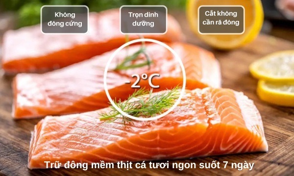 Sở hữu ngăn đông mềm vô cùng tiện lợi