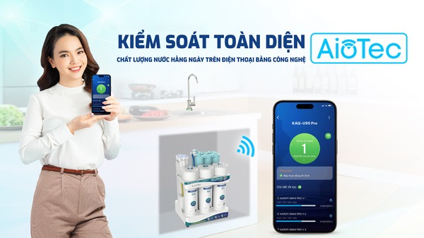 Tích hợp công nghệ AIoTec - Giám sát từ xa, an tâm toàn diện