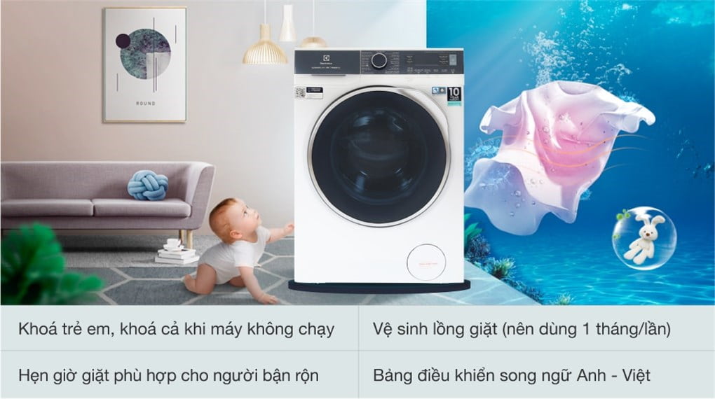 Máy giặt Electrolux  EWF1142Q7WB giá rẻ chất lượng cao