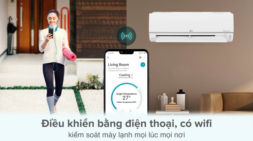 Tại sao nên lựa chọn và sử dụng điều hòa LG 2 chiều B13API?