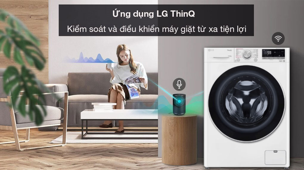 Tại sao nên chọn máy giặt sấy LG  FV1410D4W1 cho gia đình