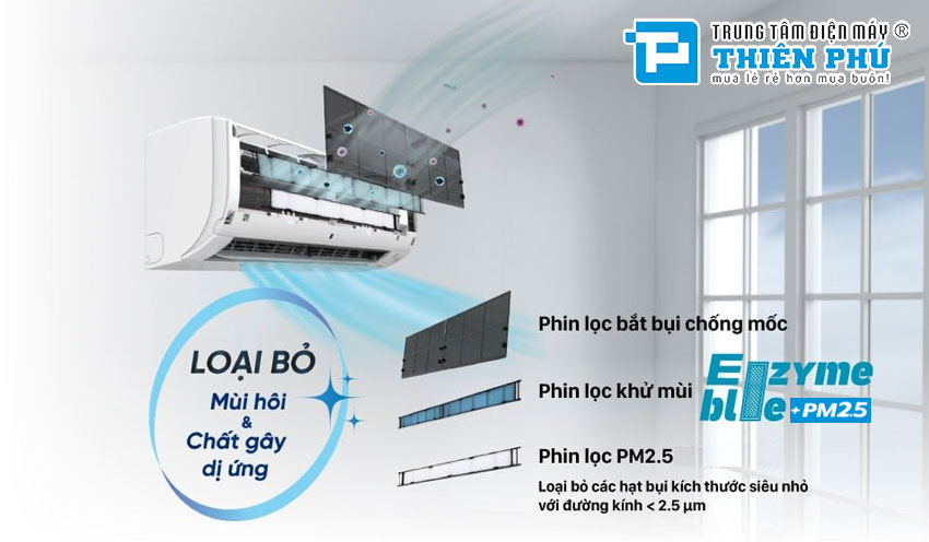 Tìm hiểu điều hòa Daikin 2 chiều inverter FTHF50VAVMV với 5 lợi ích