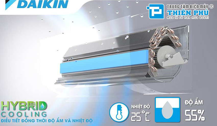 Điều hòa Daikin FTXM71XVMV, điều hòa 2 chiều bảo vệ sức khỏe tốt đáng mua