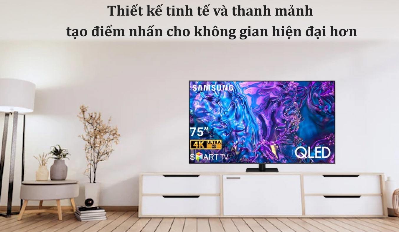 Khám phá smart tivi Samsung 75 inch 4K QA75Q70DAKXXV có những đặc điểm gì?