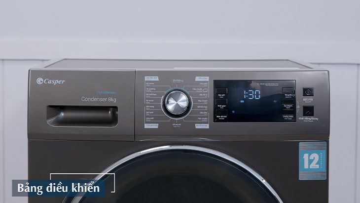 Đánh giá chi tiết máy sấy quần áo ngưng tụ Casper 8kg TD-80CGB