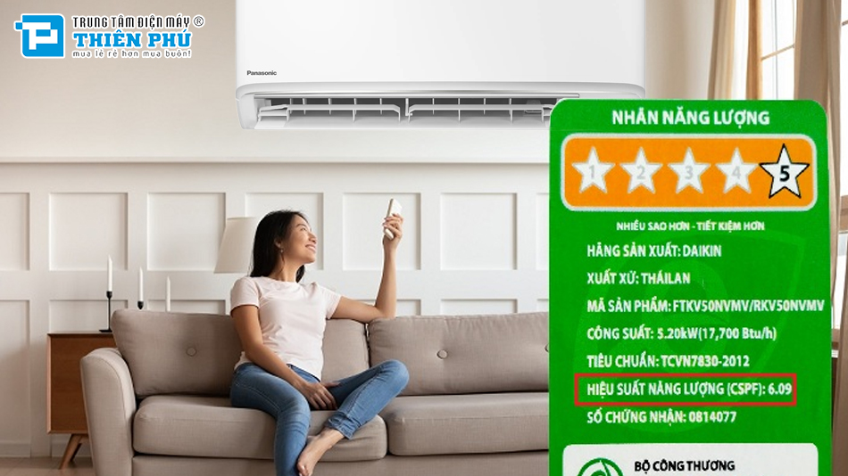 Tiết kiệm điện tối ưu với điều hòa Panasonic CU/CS-RU9AKH-8 Inverter