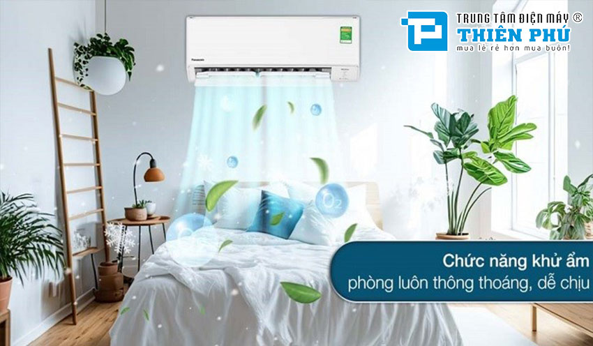 Hướng dẫn chi tiết cách bật tắt chế độ hút ẩm trên điều hòa Panasonic đời mới