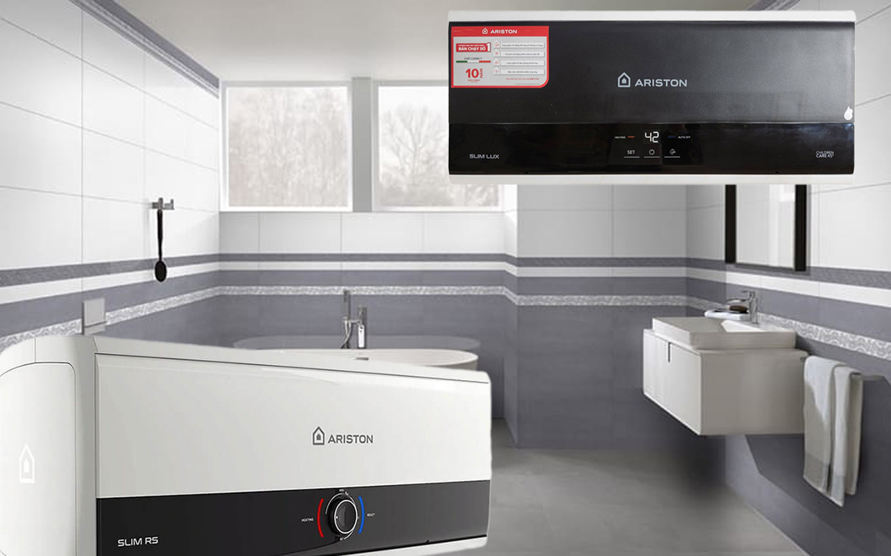 Bình nóng lạnh Ariston 15 lít hay 20 lít phù hợp với gia đình 3 thành viên?