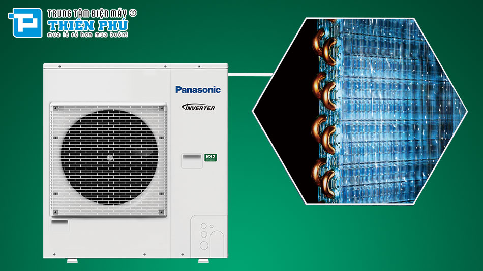 Điều Hòa Nối Ống Gió Panasonic 34100Btu 1 chiều Inverter S-3448PF3H/U-34PRH1H5 1 Pha