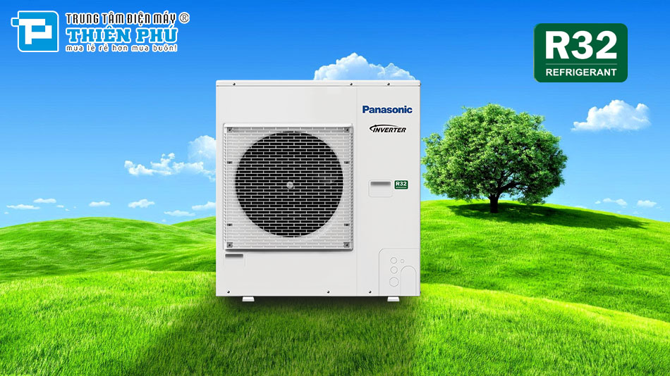 Điều Hòa Nối Ống Gió Panasonic 34100Btu 1 chiều Inverter S-3448PF3H/U-34PRH1H5 1 Pha