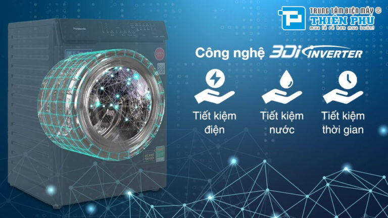 Máy giặt Panasonic inverter NA-V115FW1BV giải pháp giặt giũ thông minh, tiết kiệm tối ưu