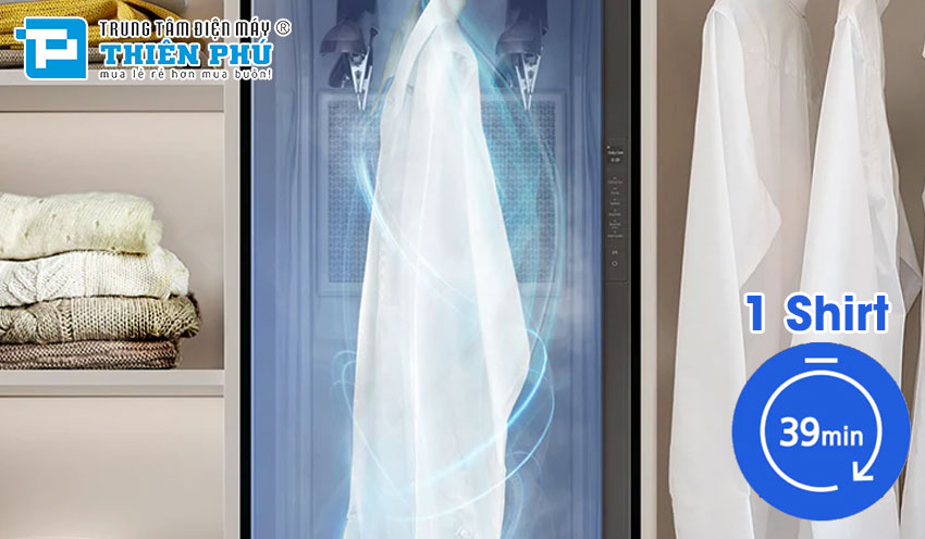 Tủ chăm sóc quần áo Samsung inverter DF60A8500EG/SV thu hút người dùng với công nghệ và thiết kế