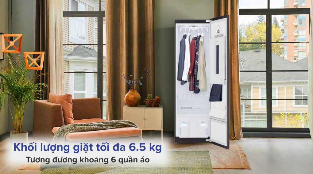 Hiện đại và phong cách hơn với tủ chăm sóc quần áo LG thông minh SC5MNR4G