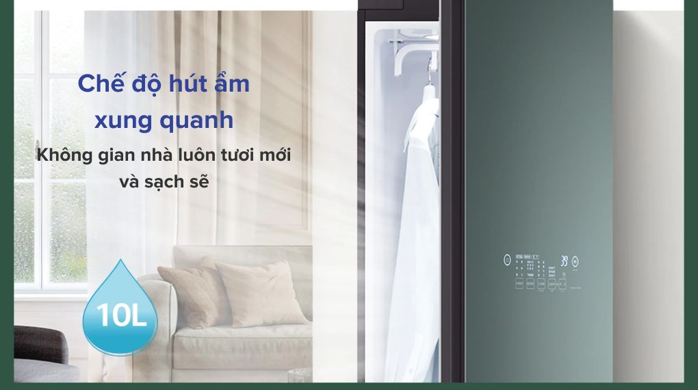 Hiện đại và phong cách hơn với tủ chăm sóc quần áo LG thông minh SC5MNR4G