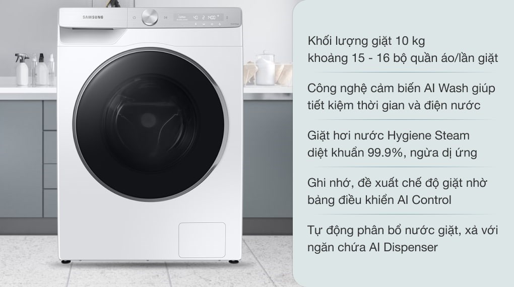 Khám phá TOP máy giặt samsung 10kg đang " làm mưa làm gió trên thị trường "