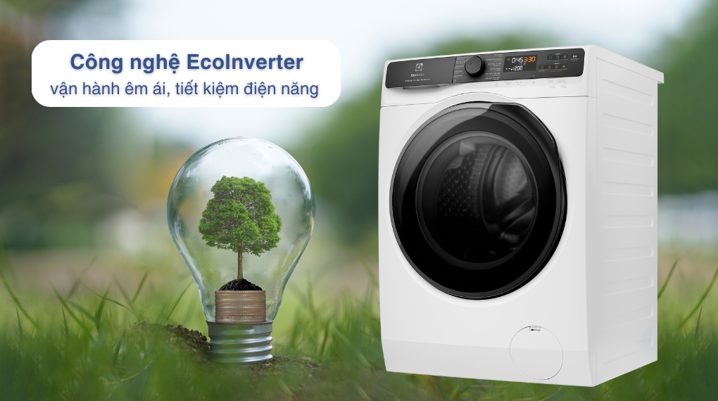 Công nghệ hiện đại máy giặt sấy Electrolux Inverter EWW1123P5WC giúp trải nghiệm trọn vẹn