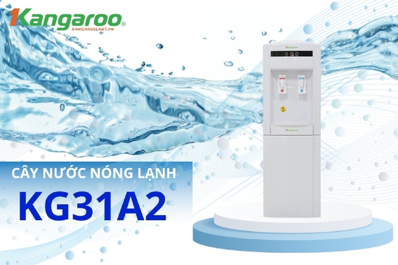 Cây nước nóng lạnh Kangaroo giá rẻ KG31A2 có phải là sản phẩm phù hợp cho gia đình bạn?