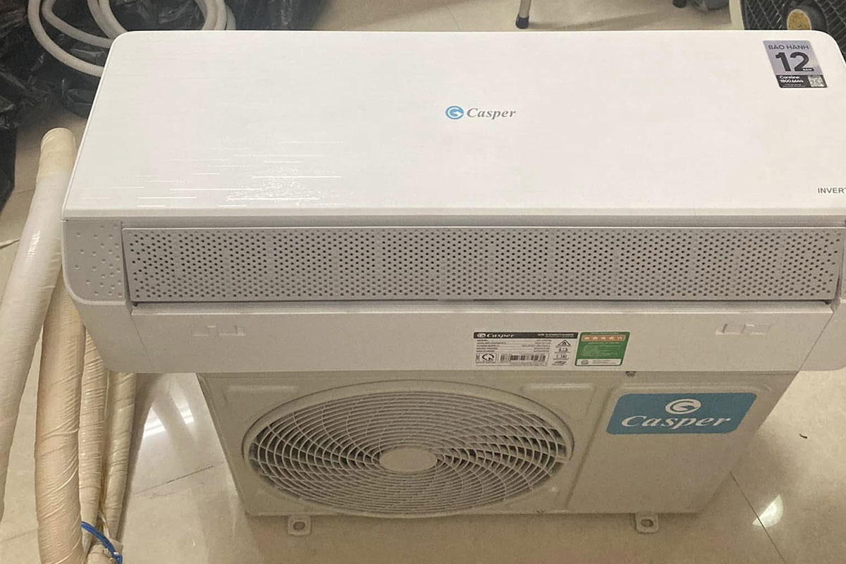 Top 3 điều hòa Casper 1 chiều inverter mới 2025 tiết kiệm điện tốt đáng mua nhất