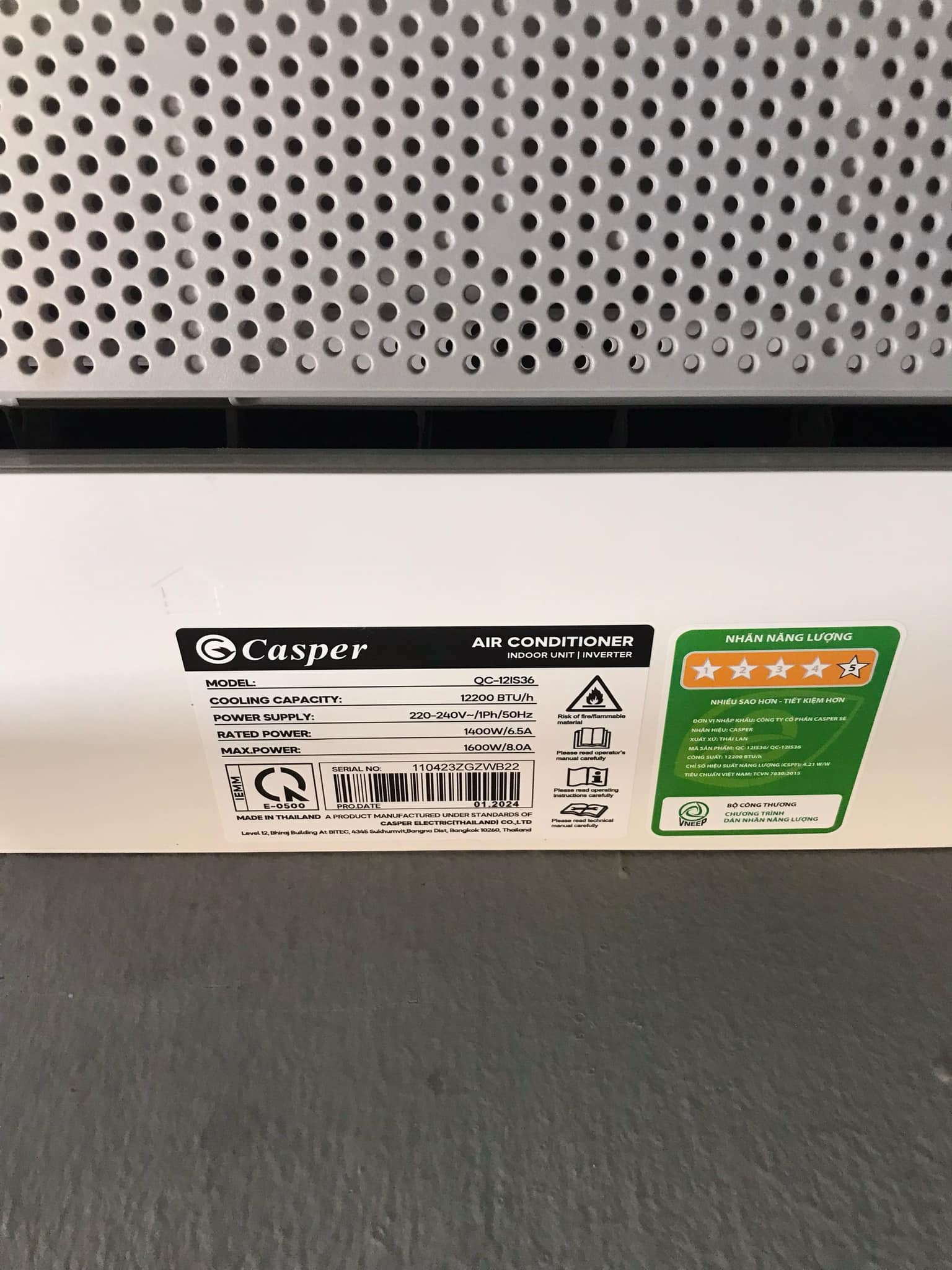 Điều hòa Casper 1 chiều 12000btu QC-12IS36 phù hợp với những ai?