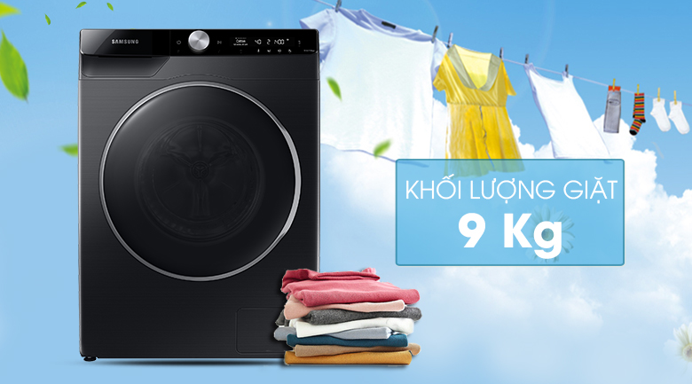 So sánh công nghệ trên máy giặt samsung 9Kg WW90TP44DSB/SV và WW90T634DLE/SV