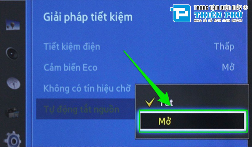Cài đặt tính năng gì để giảm mức tiêu thụ điện năng cho tivi Sony?