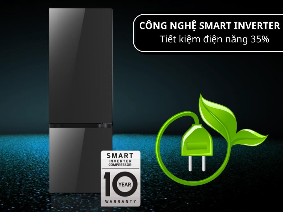 Những tính năng đáng chú ý có ở tủ lạnh LG inverter LBB33BLGA