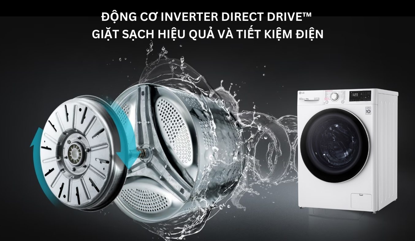 Máy giặt LG 9Kg FB1209S6W1 giá chưa tới 6 triệu đồng mà chất lượng rất tốt