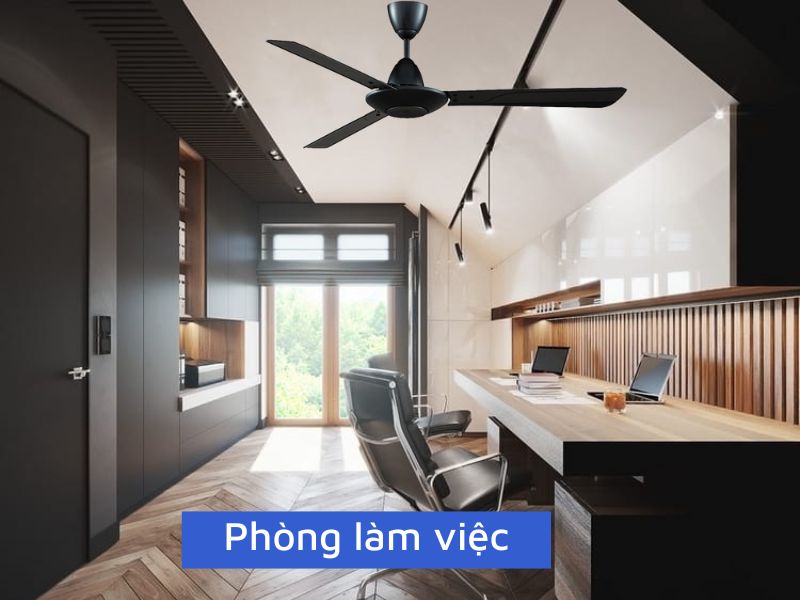 Quạt trần Panasonic 3 cánh F-60MZ2-KS cùng nhiều tiện ích để phù hợp hơn với khách hàng