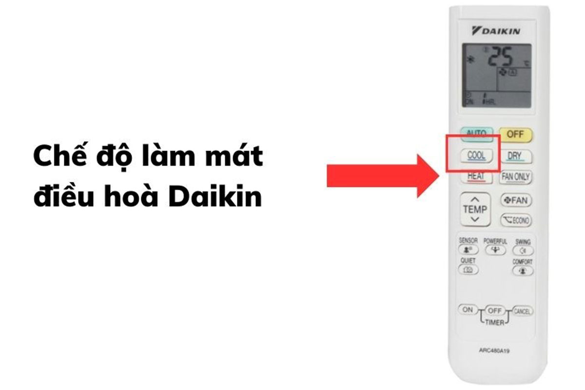 Tổng hợp các chế độ trên điều hòa Daikin, bật chế độ nào mát và tiết kiệm điện nhất?