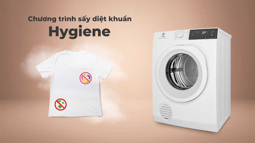 Đặc điểm nổi bật của máy sấy quần áo Electrolux 9kg EDV904H3WC